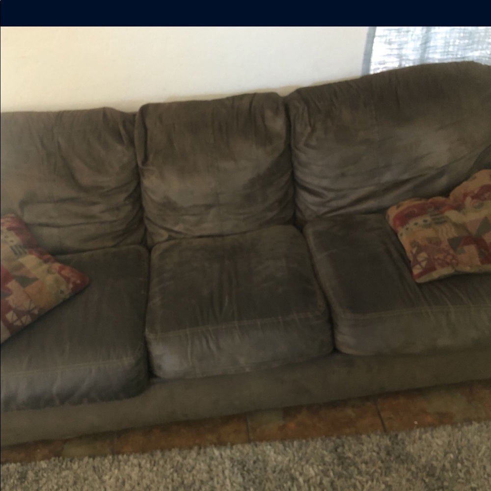 2 piece furniture set and a Recliner